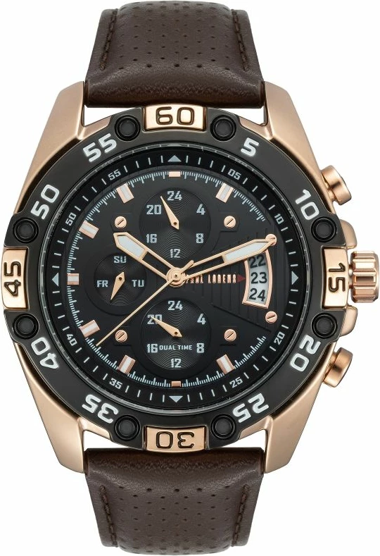 Orë dore për meshkuj Paul Lorens, e zezë