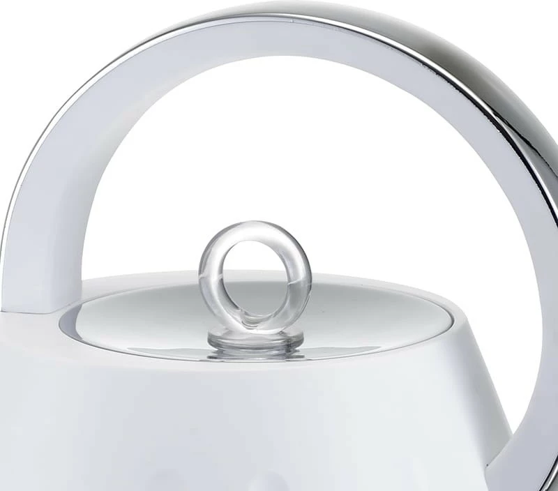 Çajnik elektrik Eldom C245 1.7L 2000W me bazë rrotulluese e filtër sedimenti, e bardhë