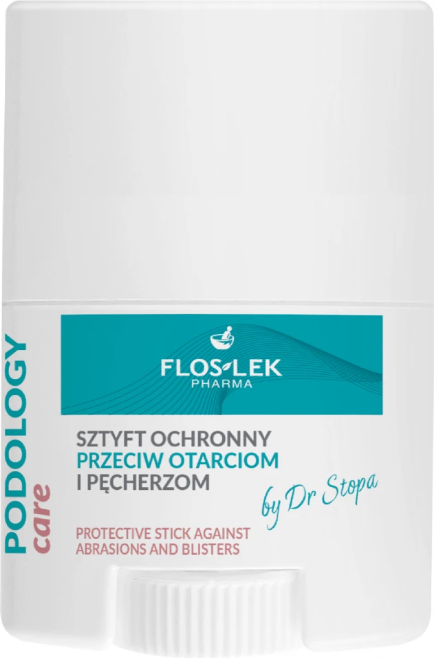 Stick mbrojtës kundër fërkimit dhe flluskave për këmbë Floslek Podology Care, unisex, 20g