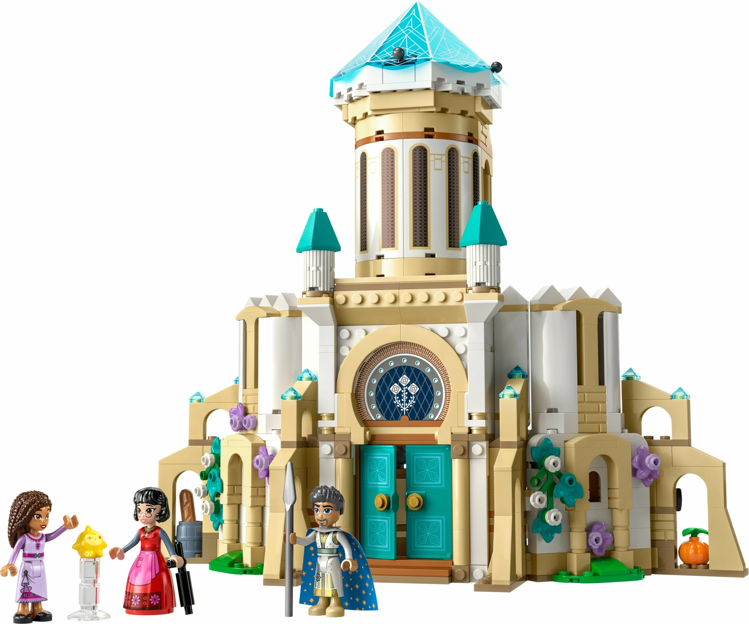 Set ndërtimi LEGO Disney King Magnifico's Castle 43224, 613 pjesë, shumëngjyrësh