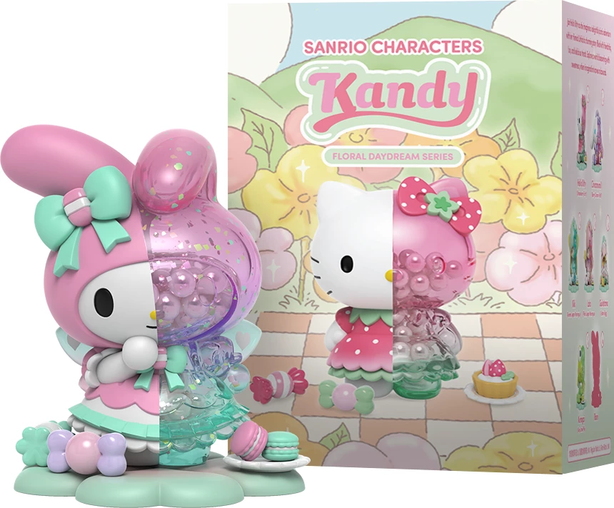 Figurinë koleksionuese Mighty Jaxx Kandy: Sanrio Floral Daydream Series, blind box (figurë e rastësishme)