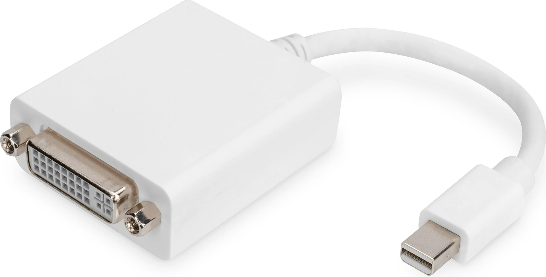 Adapter DisplayPort Digitus Mini DisplayPort në DVI-D, 0.15m, i bardhë