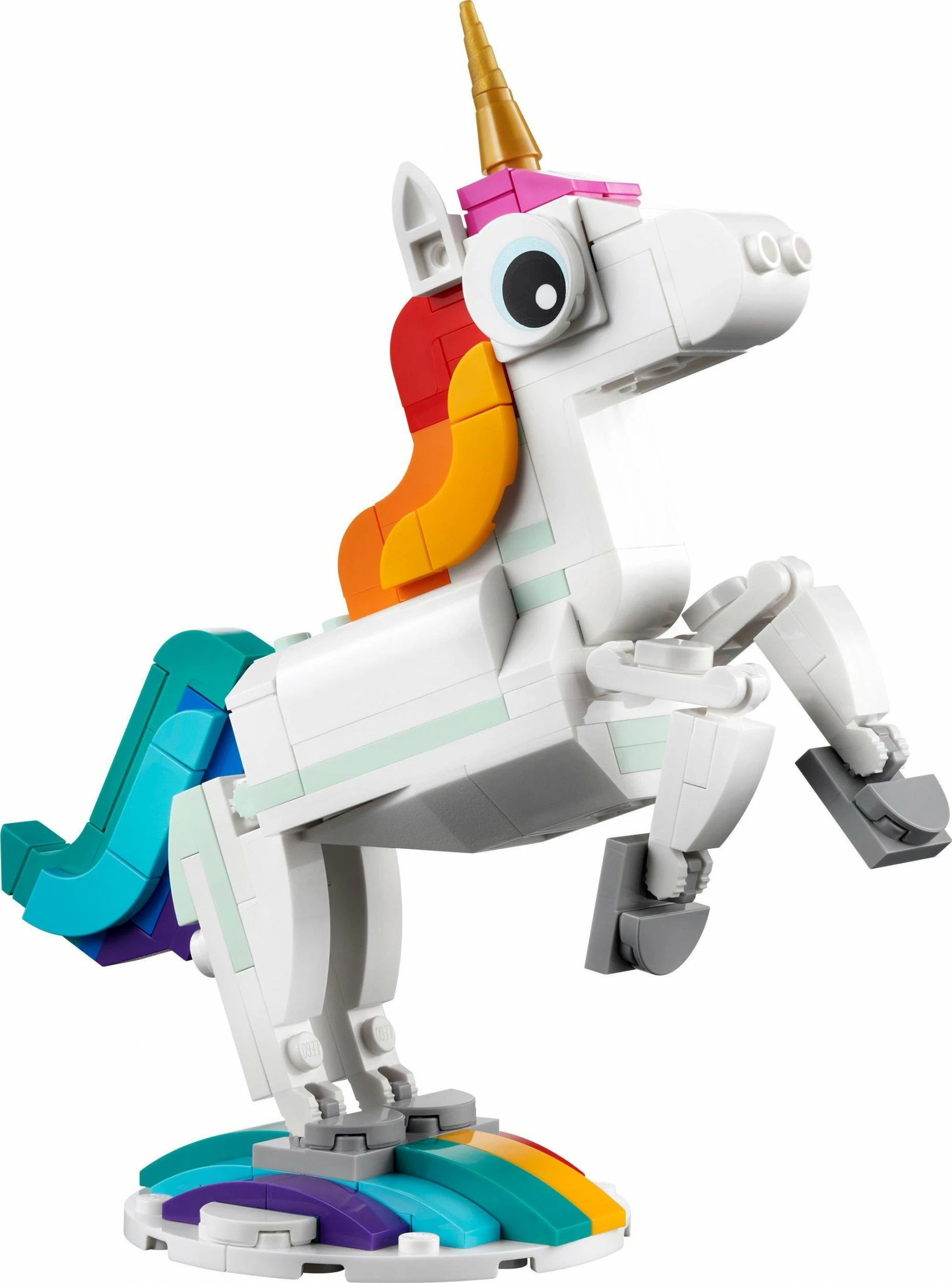 Set LEGO Creator 3-në-1 Magical Unicorn 31140, 145 pjesë, 7+