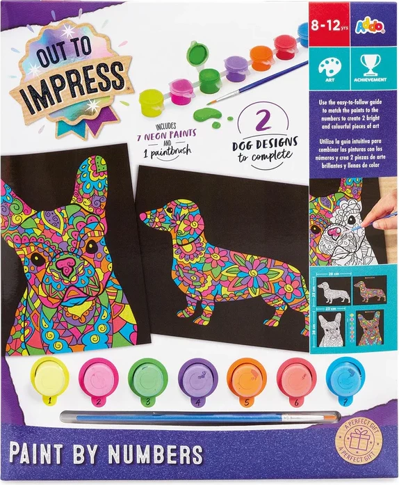 Out to Impress Paint By Numbers - Dogs