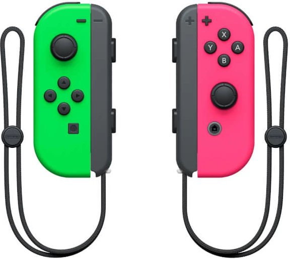 Gamepad Nintendo Joy-Con 2er-Set, wireless, gjelbër/rozë