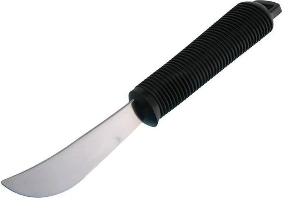 Thikë ndihmëse SUNDO 22730, çelik inox, dorezë ergonomike, e zezë