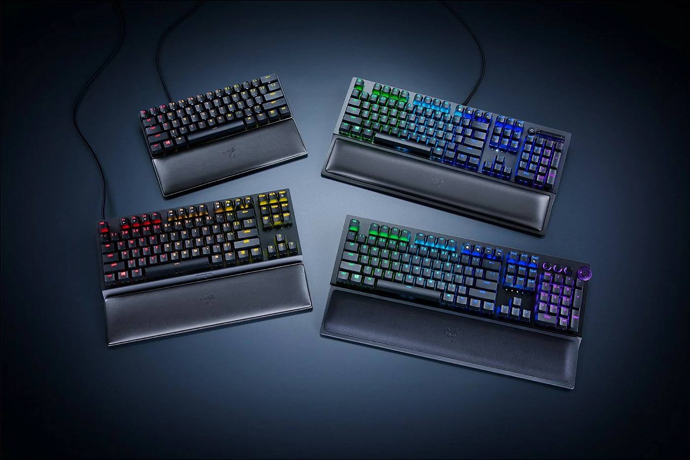 Mbështetëse për kyç Razer Ergonomic Wrist Rest për tastiera tenkeyless, e zezë
