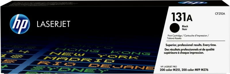 Toner, HP, 131A (CF210A), rendiment 1.100–1.700 faqe, e zezë