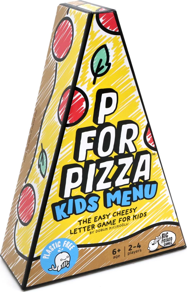 Loja P For Pizza – Edicioni i Menusë për Fëmijë