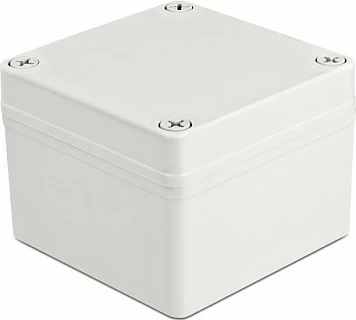Kuti instalimi DeLOCK 100x100x75 mm, IP65, ABS, gri