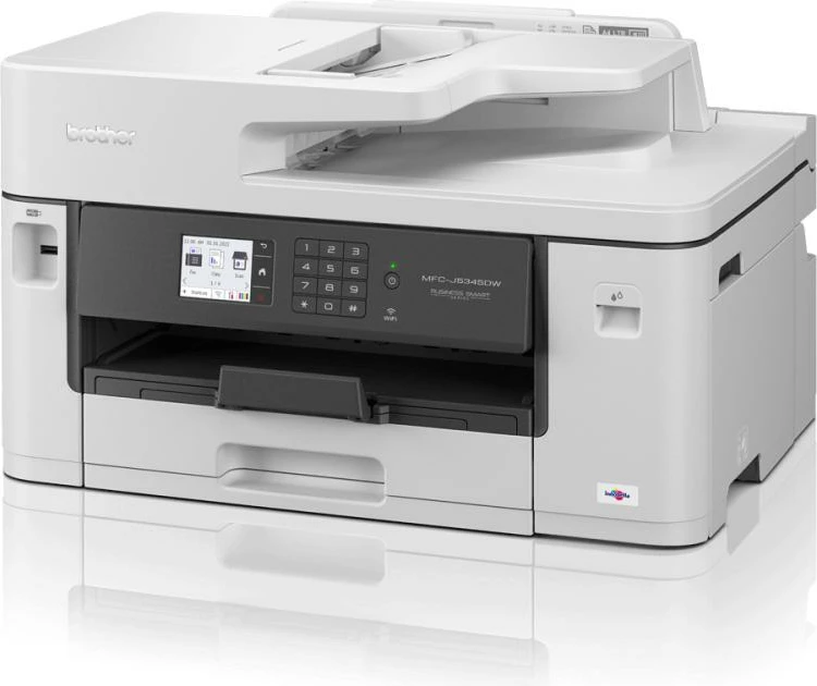 Printer multifunksional Brother MFC-J5345DW 4-në-1 Inkjet A3 me WLAN, i zi