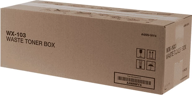 Kuti mbeturinash toneri, Konica Minolta, WX-103 A4NNWY4 (A4NNWY1/A4NNWY3/A4NNWY4), rendiment 40,000 faqe, pa ngjyrë