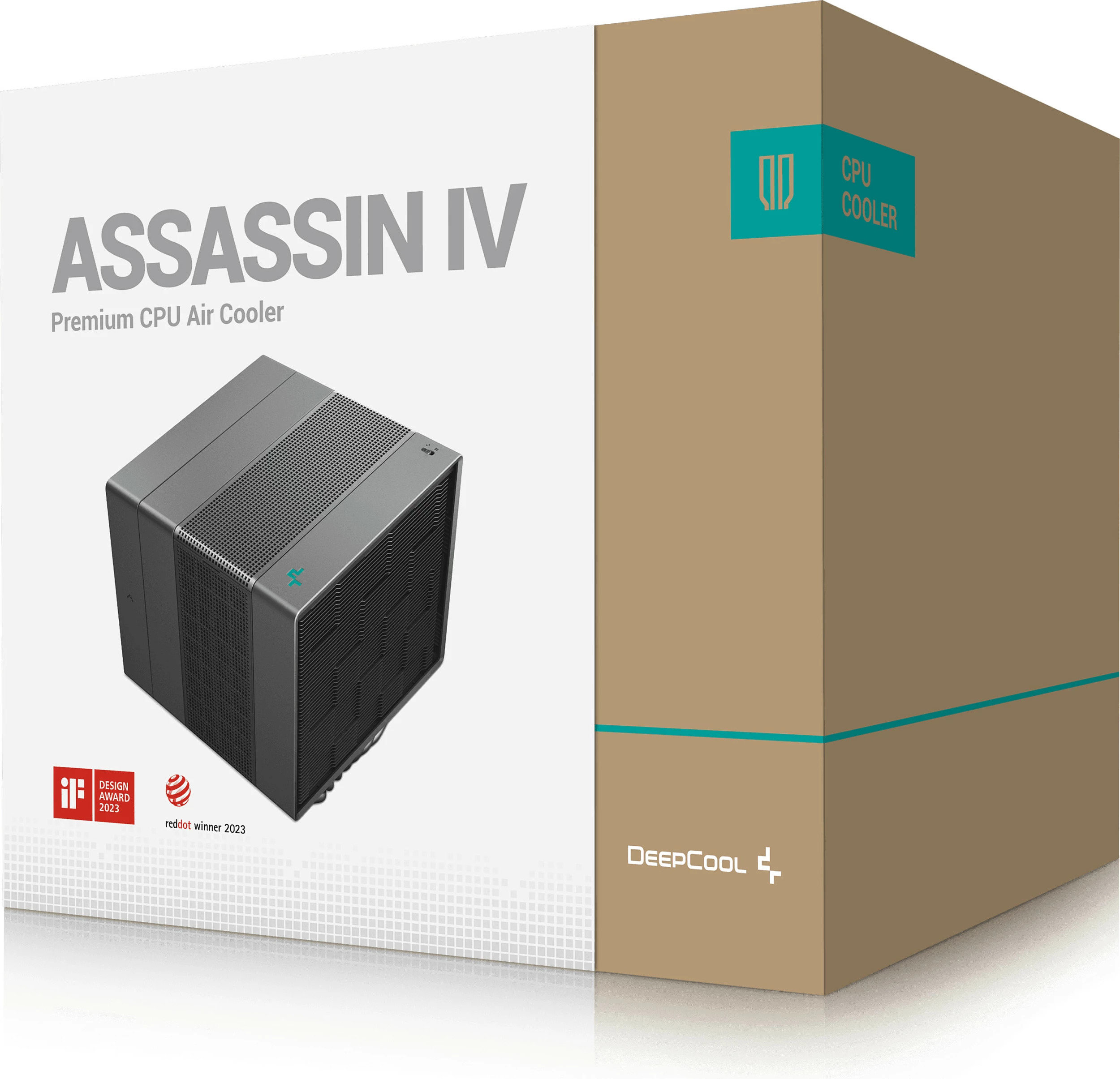 Ftohës ajri DeepCool ASSASSIN IV, 2 ventilatorë, 7 tuba termikë, PWM, 14 cm, e zezë