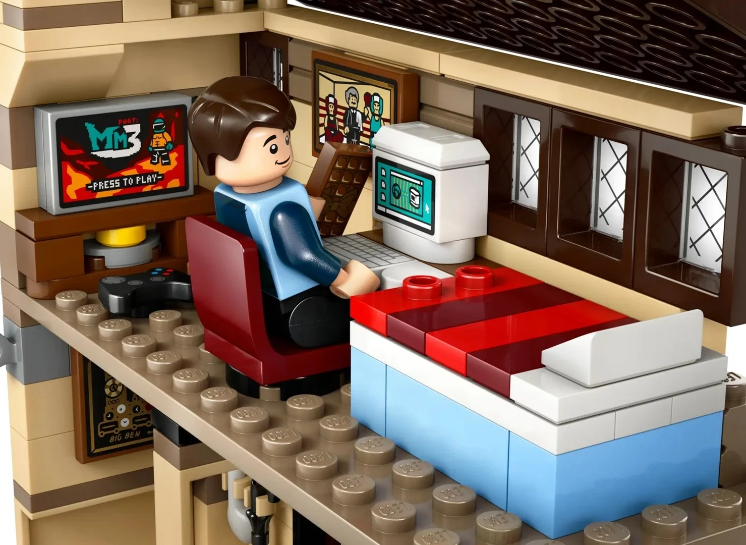 Set LEGO Harry Potter 76451 Privet Drive: Aunt Marge's Visit me 5 minifigura