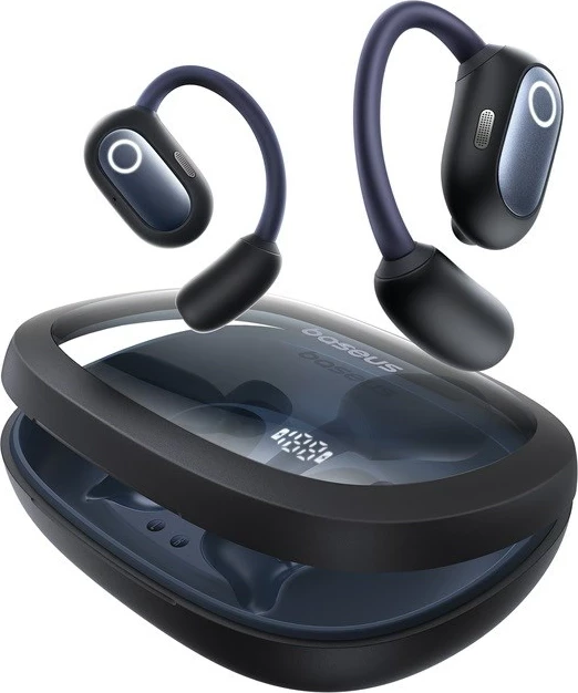 Kufje Baseus Eli Fit Open-Ear, Wireless, Bluetooth, USB Type-C, Zezë