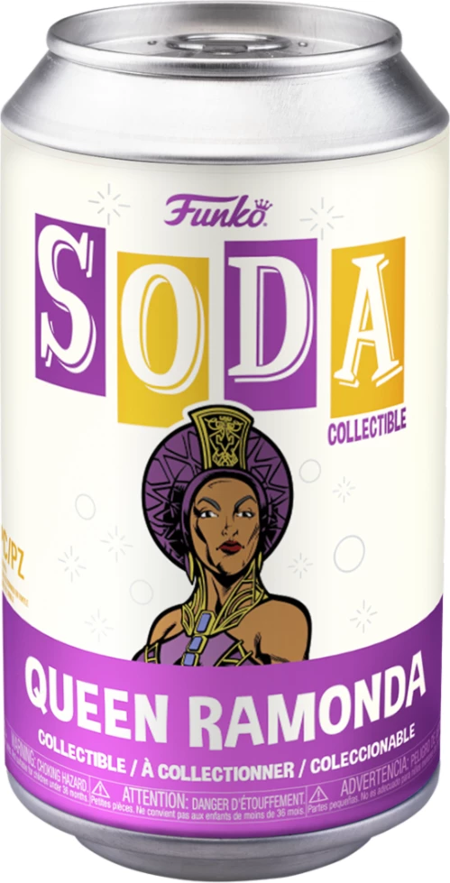 Figurë koleksionuese Funko Soda Marvel Black Panther Queen Ramonda me Chase