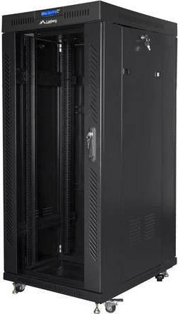 Kasë, LANBERG FF01-6827-12BL, 19" RACK, 27U, e zeze