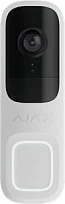 Zile dere me kamerë AJAX Video DoorBell, Wi‑Fi 2.4GHz, 4MP, IP54, e bardhë