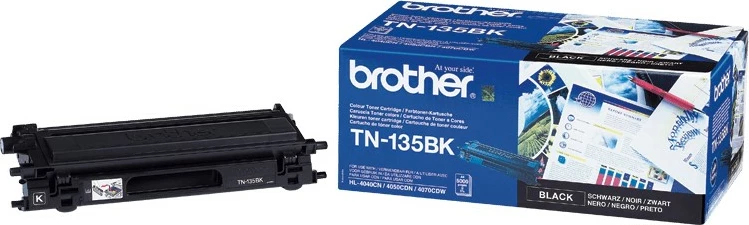 Toner Brother TN-135BK, i zi, High Yield, origjinal