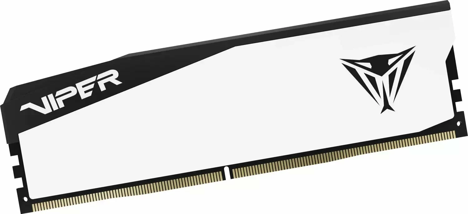 RAM Memorje Patriot Viper Elite 5 VEB516G6030W 16GB DDR5 6000MHz CL30 UDIMM, bardhë/zi, 1 copë