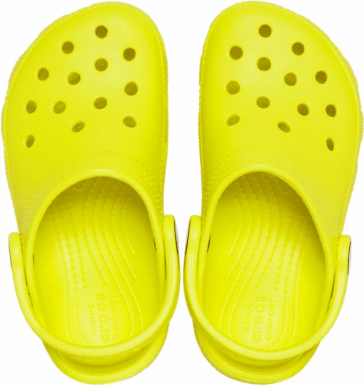 Papuqe për fëmijë Crocs, të verdha [Madhësia: 19-20]