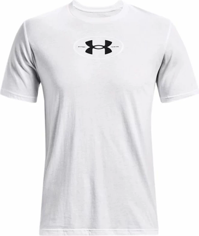 Maicë Under Armour për meshkuj, e bardhë