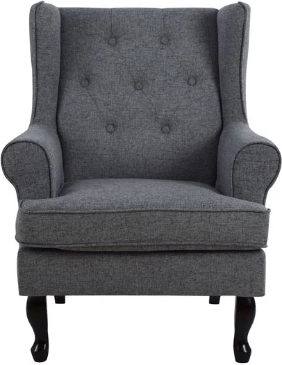 Karrige Brandon FH3073.10, pëlhurë gri, 83x83x104 cm