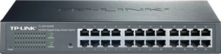Switch, TP-Link, TL-SG1024DE, 24 porta Gigabit 1Gbps Easy Smart