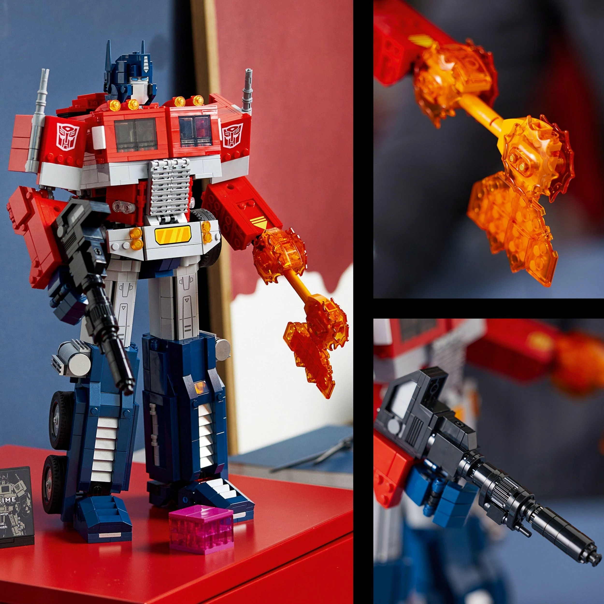 Set LEGO Icons Optimus Prime 10302, 1508 pjesë, 18+