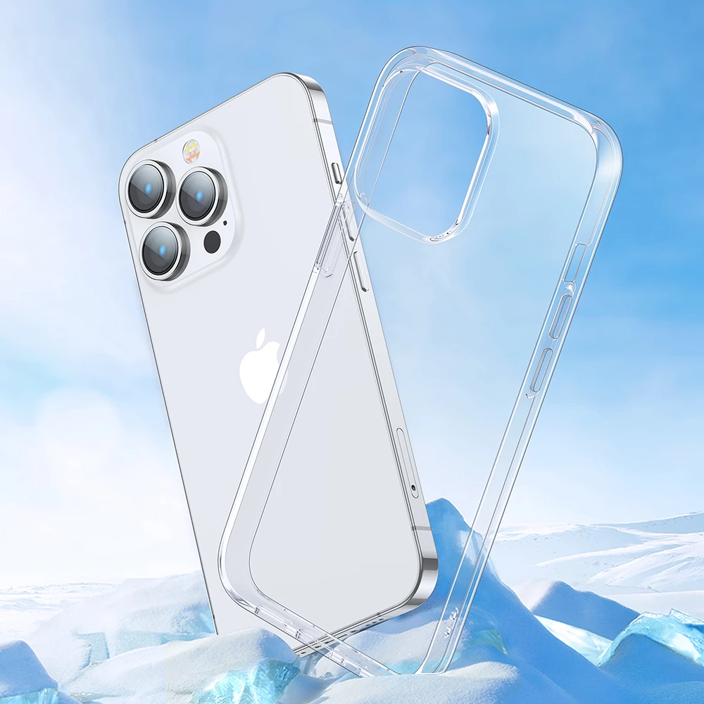 Mbështjellës Joyroom JR-14X2 për iPhone 14 Pro, transparent