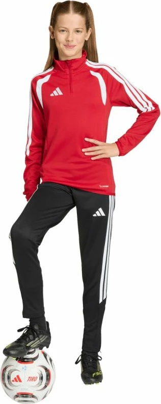 Duks për fëmijë adidas Tiro 26 League Training Top, kuq e bardhë