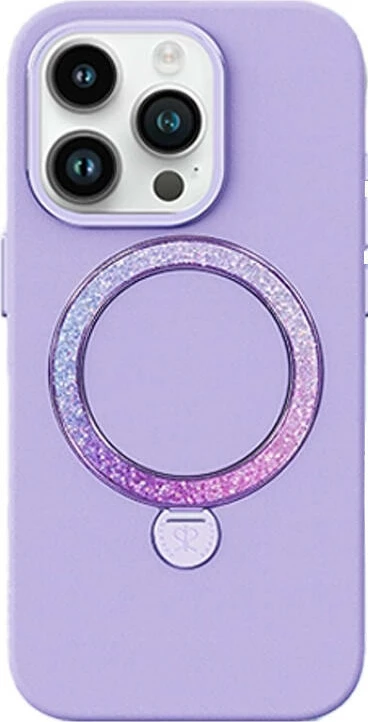 Mbështjellës Joyroom PN-15L2 Dancing Circle për iPhone 15 Pro, e purpurt
