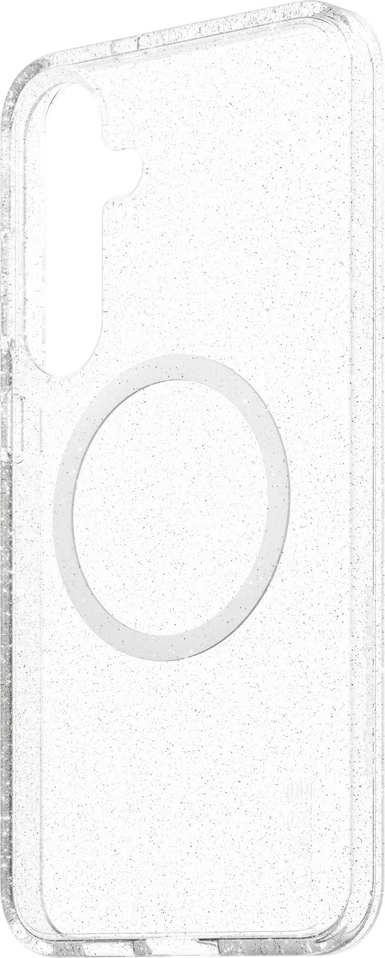 Mbështjellës PanzerGlass CARE Flagship Case Star Lit me QI të bardhë për Galaxy S25 Plus, transparent