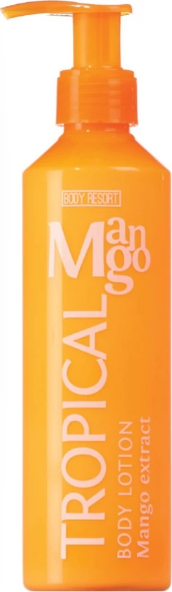 Losion trupi për femra Body Resort Orange Body Lotion me ekstrakt mangoje, 250ml