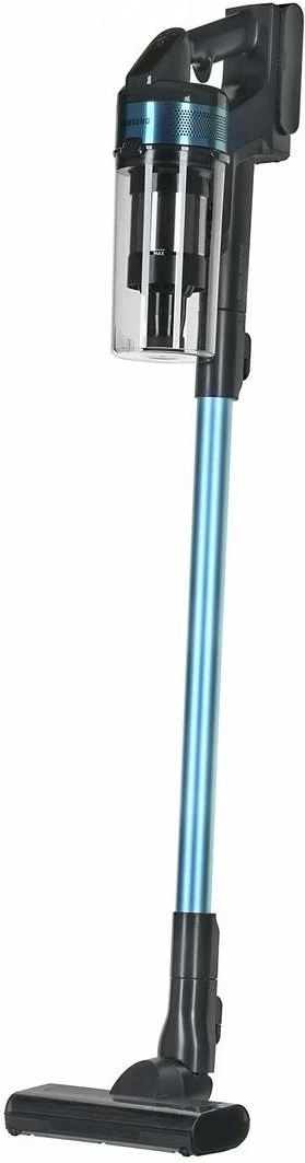 Fshesë me korrent pa kabllo, Samsung Jet 60 Turbo VS15A6031R1, thithje 150 W, sistem Jet Cyclone, filtrimi multi-shtresor, blu
