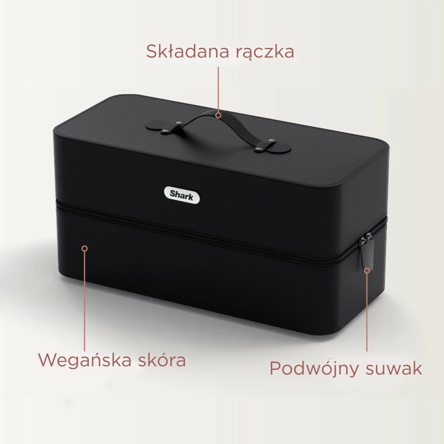 Tharëse flokësh Shark FlexStyle HD446SLEU, 1400W, 5 shtojca, bezh