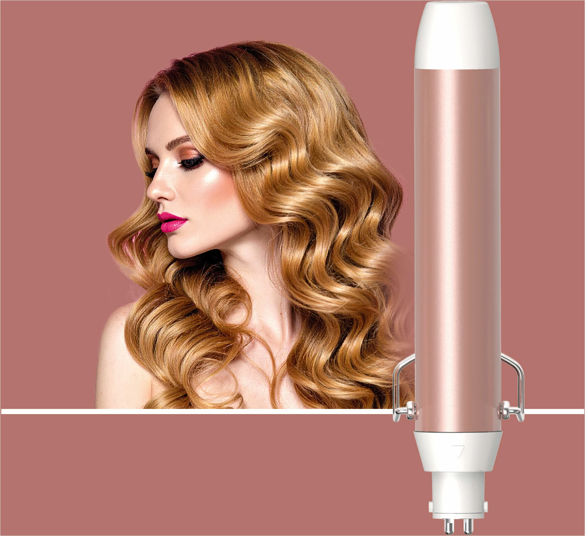 Stilizues per floke 5n1 Sencor SHS 8700RS, roze