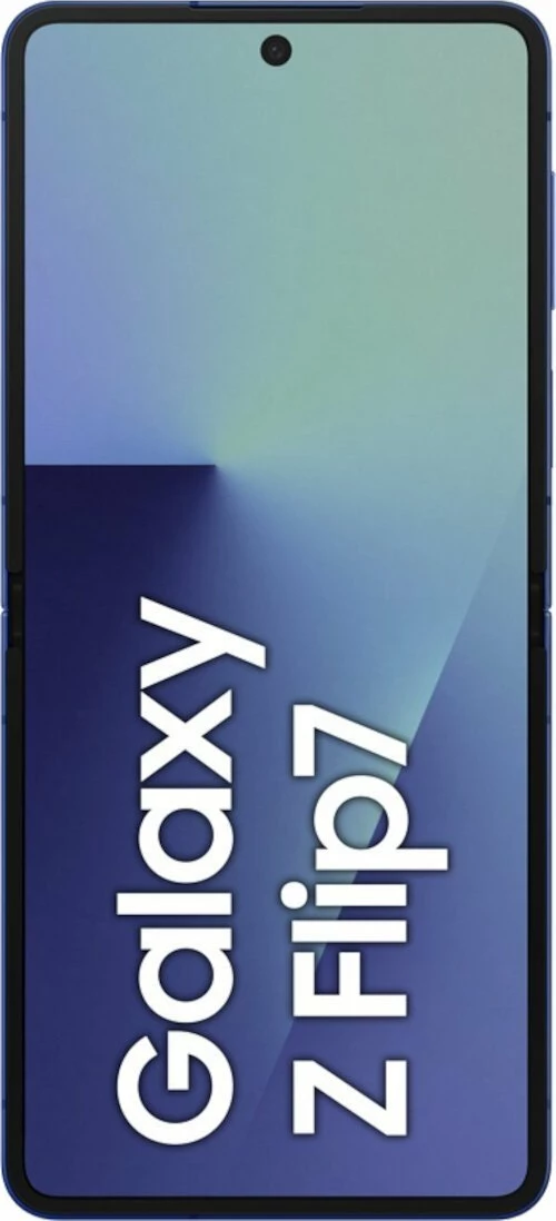 Celular Samsung Galaxy Z Flip7 5G 12GB/512GB (SM-F766BDBHEUE), Blue