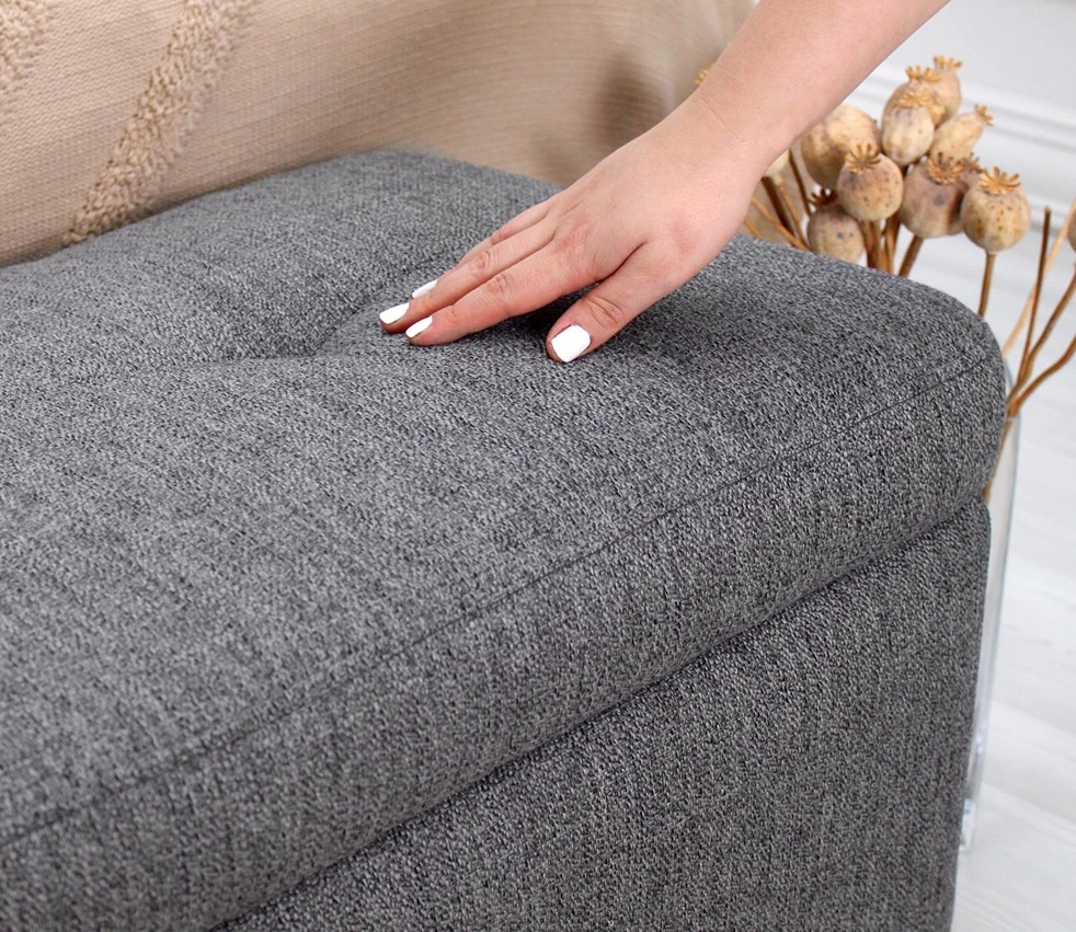 Puf Rocio, ngjyrë gri e errët, Atelier del Sofa