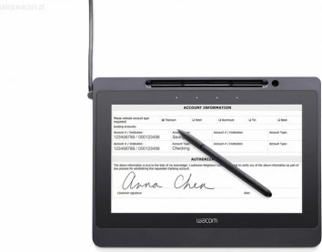 Tabletë grafike Wacom DTU1141B, 10.6 inç, Full HD, pen pa bateri, e zezë
