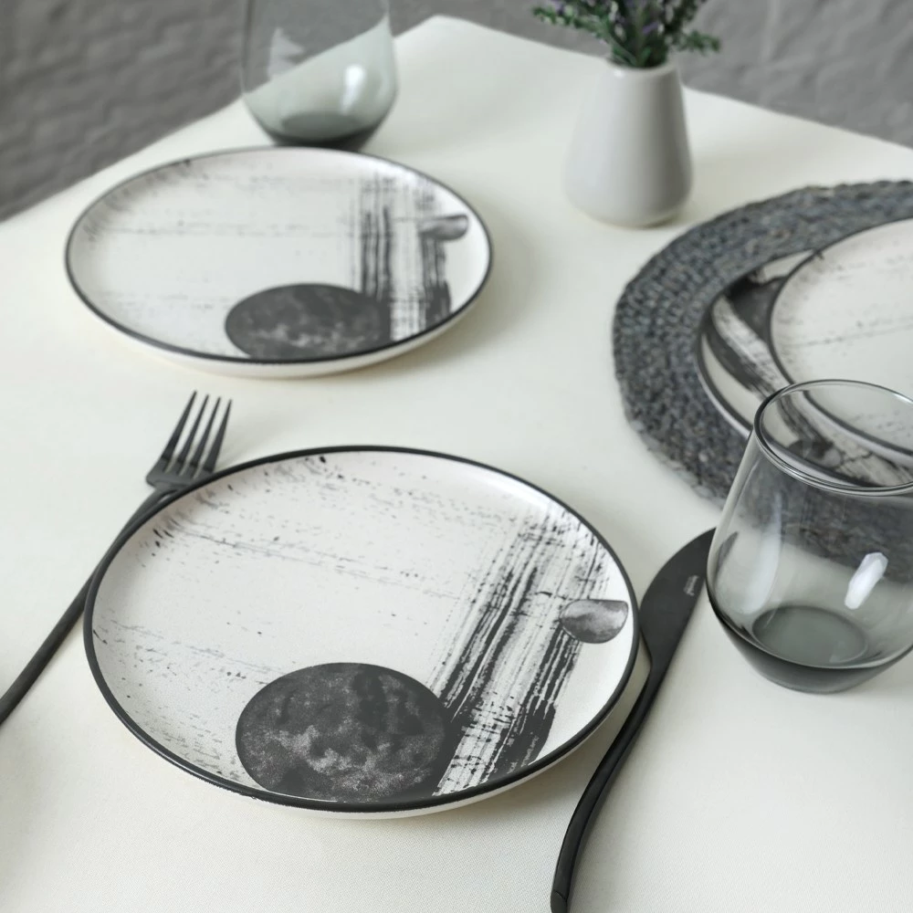 Set pjatash ëmbëlsirash (6 copë), Hermia Concept, X00017452