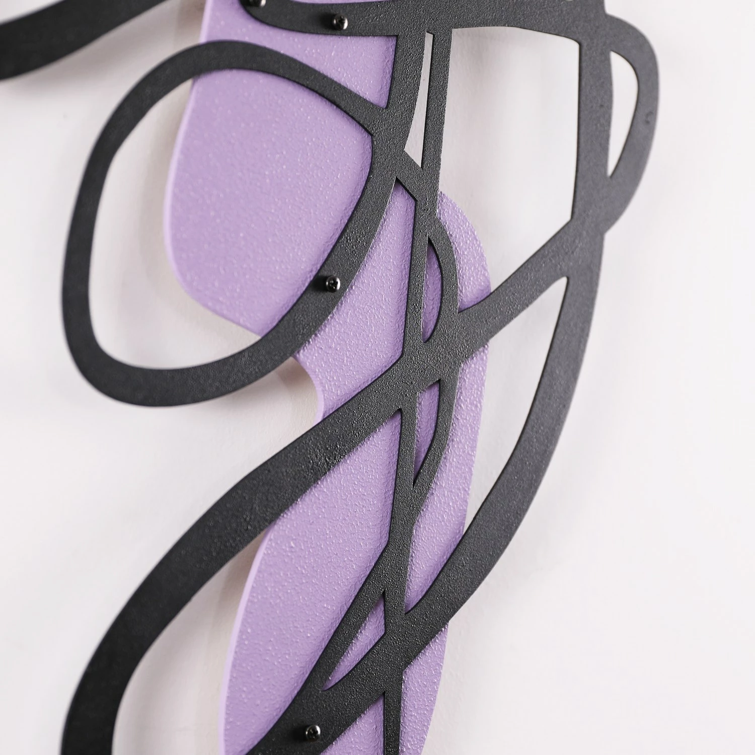 Aksesor dekorativ metalik për mur, Wallity Artifice, shumëngjyrësh