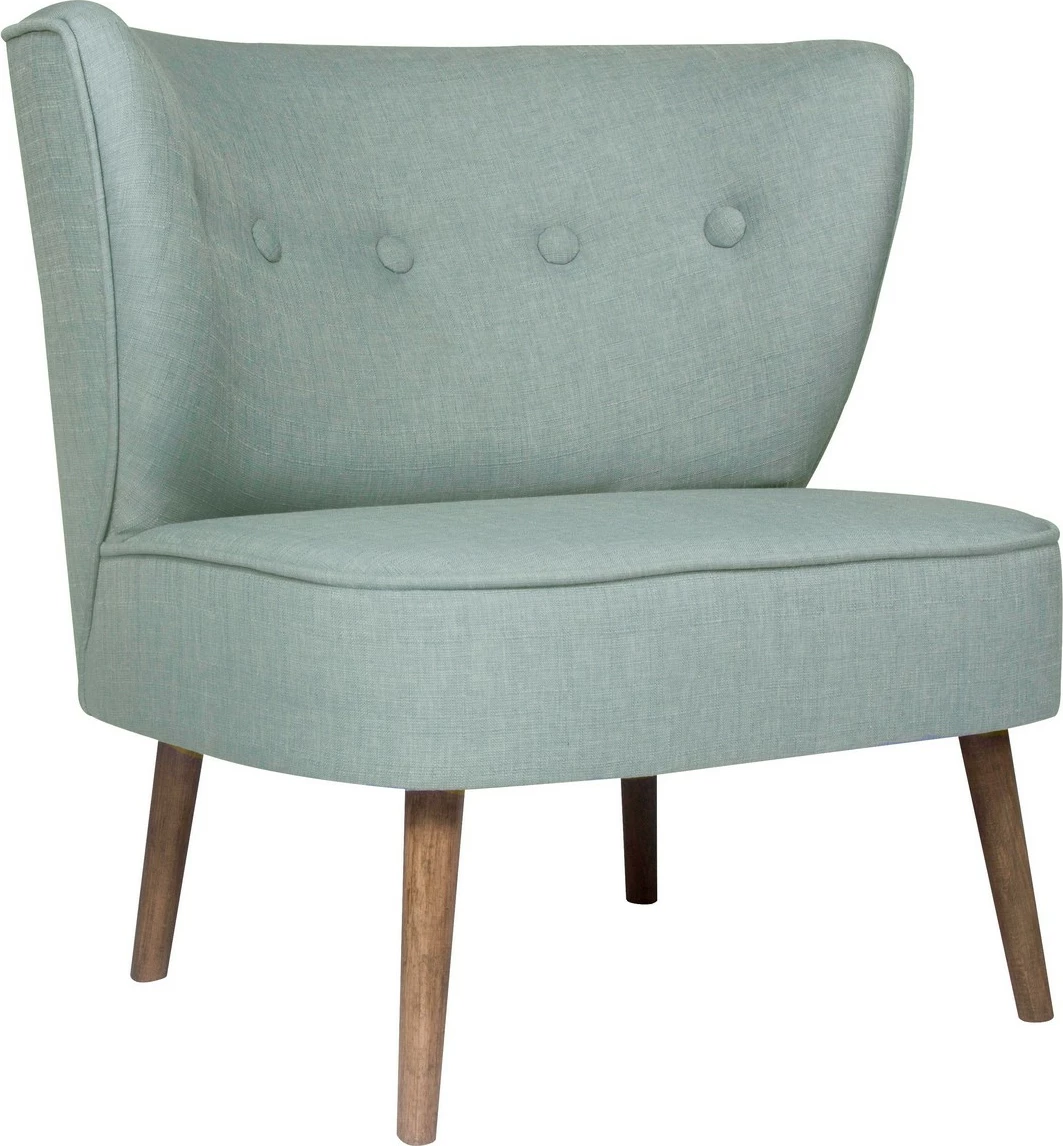 Karrige wing, ngjyrë indigo blue, Atelier del Sofa, Bienville