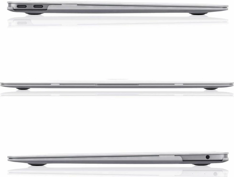 Mbështjellës Tech-Protect SmartShell për MacBook Air 13" M2/M3, Transparent me shkëlqim