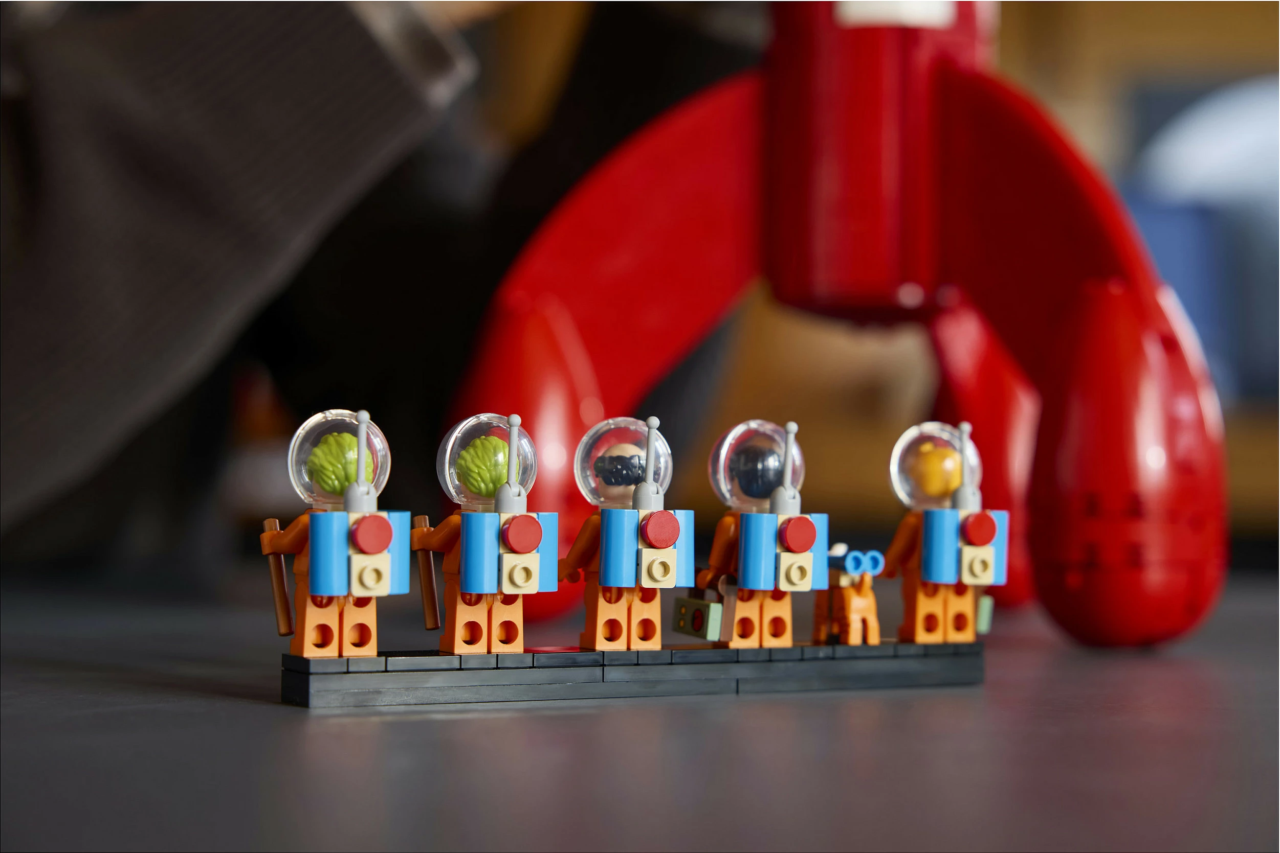 Set ndërtimi LEGO Ideas 21367 Tintin Moon Rocket, 1283 pjesë, 18+, multikolor