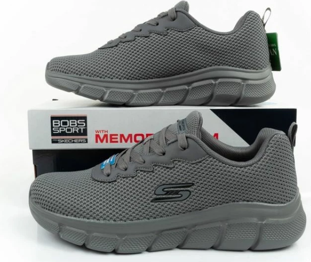 Atlete për meshkuj Skechers, gri [Madhësia: 44]