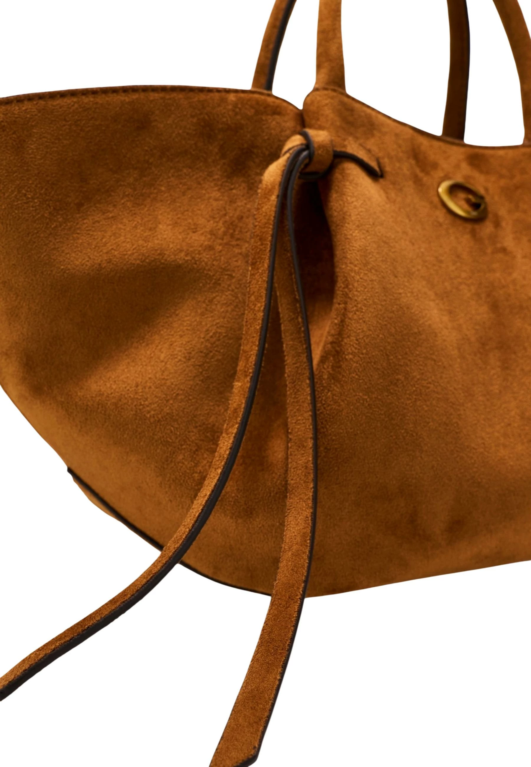 Çantë tote Guess Elyse Girlfriend Sat HWSG22 37060 për femra, ngjyrë lëkure