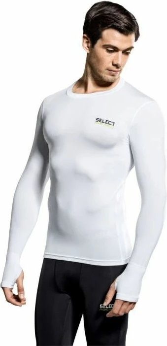 Maicë termoaktive për meshkuj Select, e bardhë