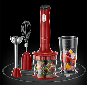 Blender dore Russell Hobbs Desire 3në1 24700-56, 500W, 0.7L, i kuq