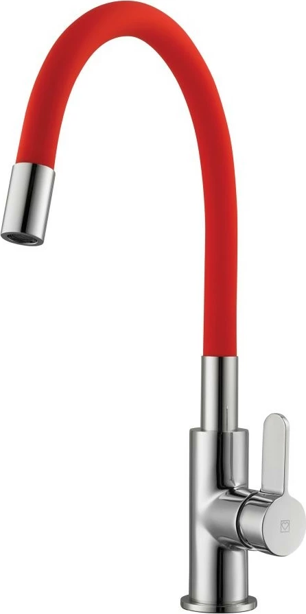 Bateri për kuzhinë me gomë fleksibile Herz es24, e kuqe